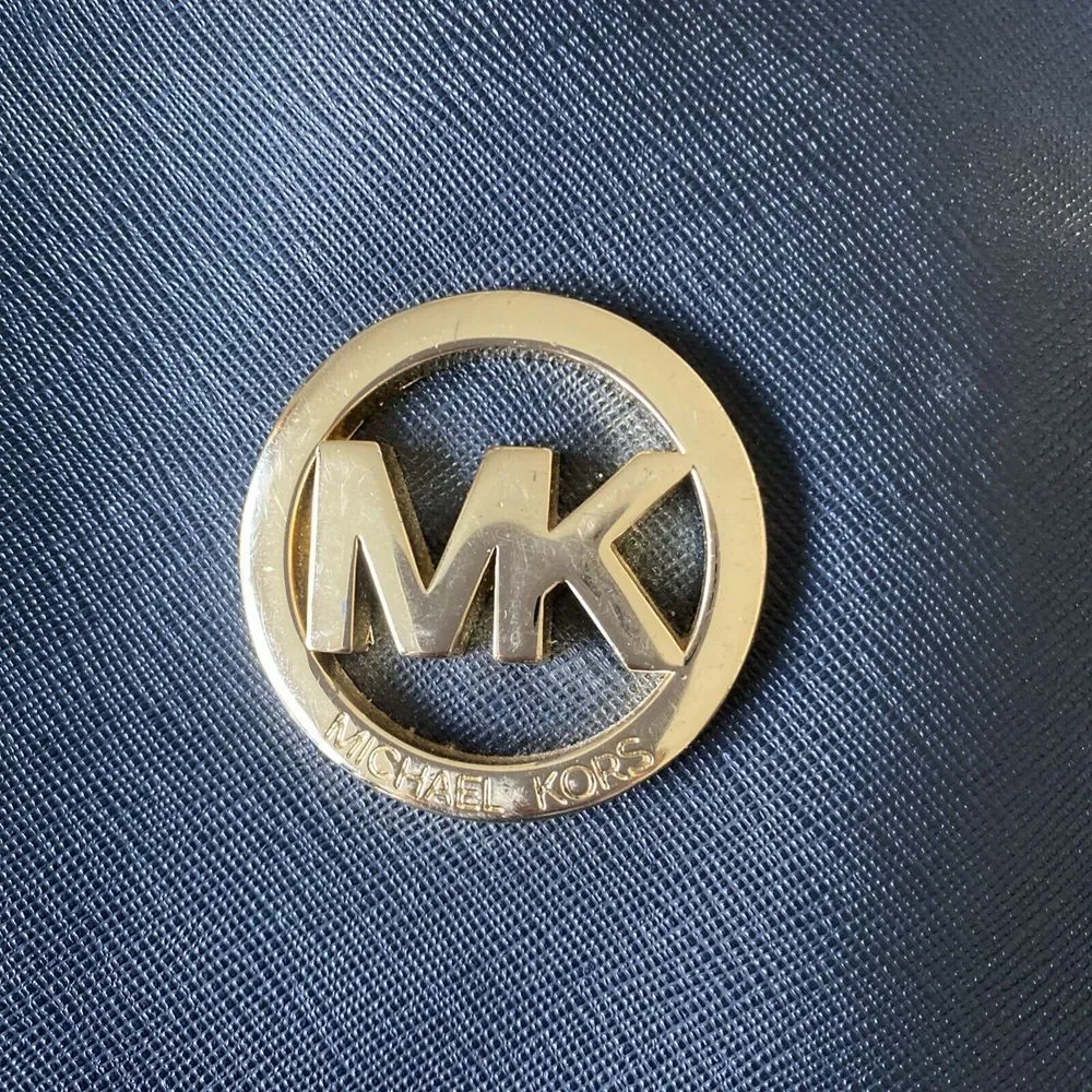MICHAEL KORS Travel Black Saffiano Leather‎ Tote Handbag